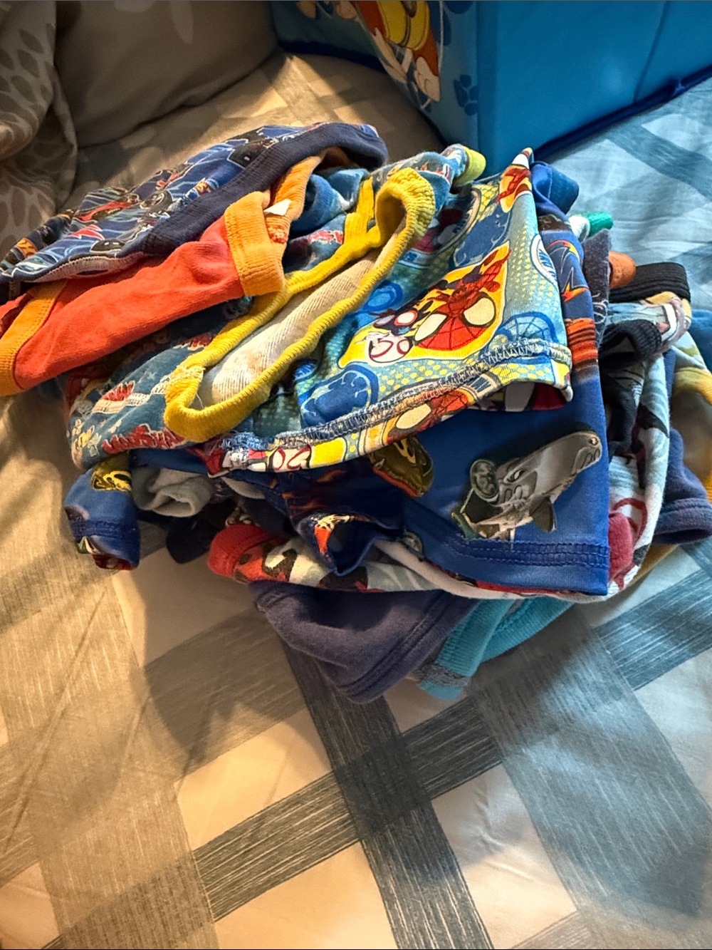 Boy under wear